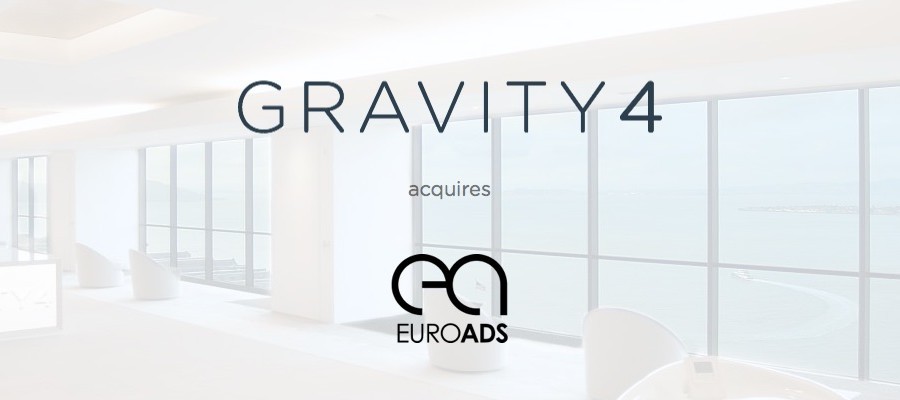 Gravity4 compra a EuroAds e amplia atuação na Europa