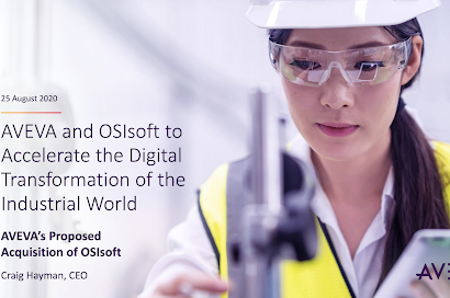 Aveva adquire a OSIsoft para acelerar a transformação digital no mundo industrial
